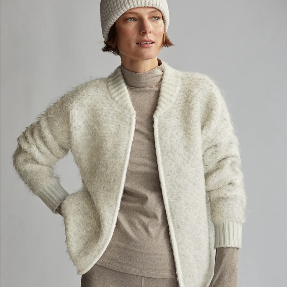 Varley Cream Women's Cardigan